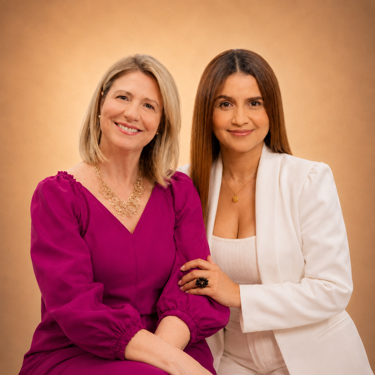 Valéria Paschoal e Kelly Tovar — aliança Brasil e Colômbia