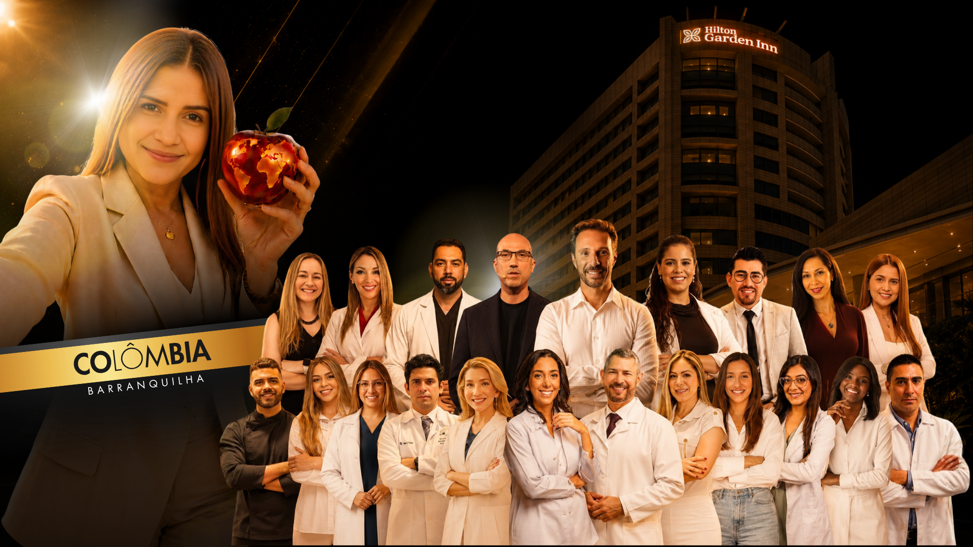 Equipe VP Colômbia · Hilton Garden Inn, Barranquilla